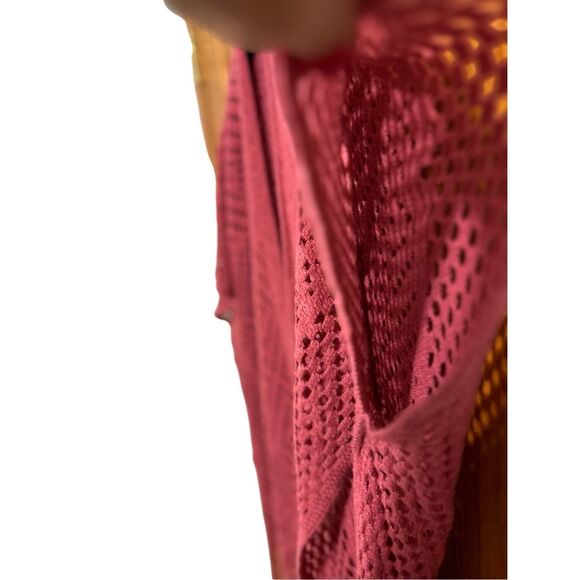 Just Be Crocheted & Fringed Boho Kimono Shawl One Size - Picture 4 of 7